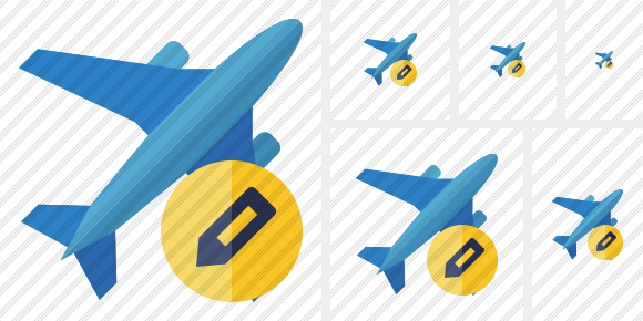 Airplane 2 Edit Icon