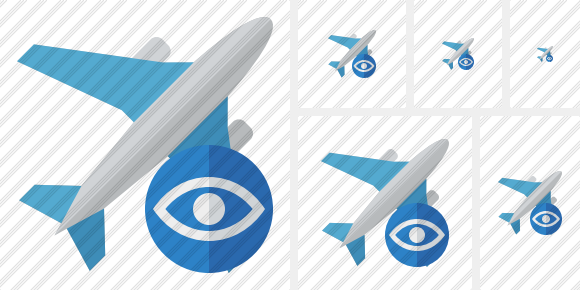 Airplane View Icon