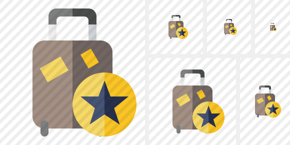 Baggage Star Icon