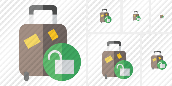 Baggage Unlock Icon