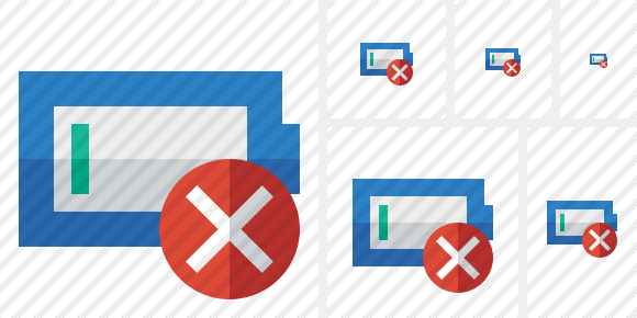 Battery Empty Cancel Icon