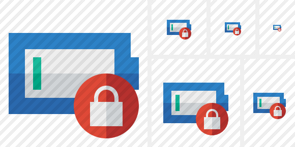 Icone Battery Empty Lock