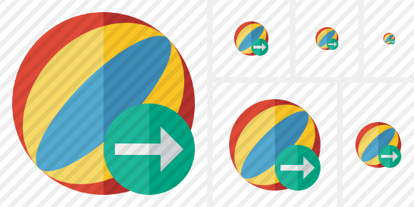 Beach Ball Next Icon