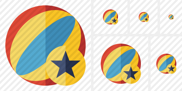  Beach Ball Star