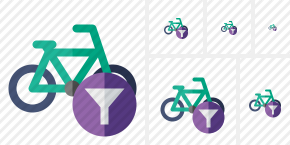 Bicycle Filter Icon