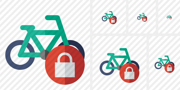 Bicycle Lock Icon