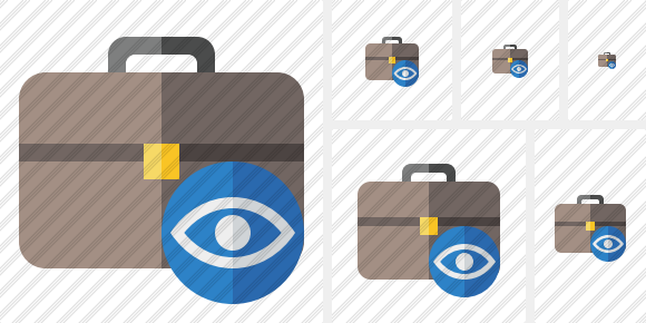 Briefcase View Icon