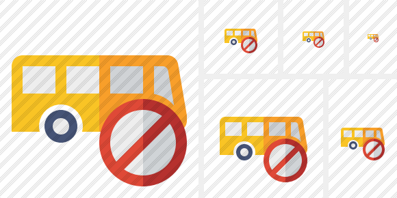 Bus Block Icon