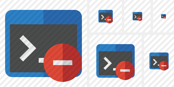 Command Prompt Stop Icon