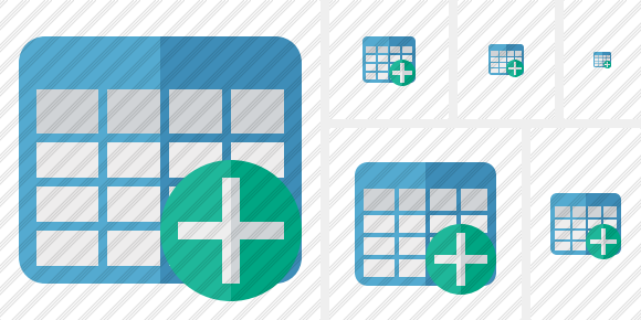 Icone Database Table Add