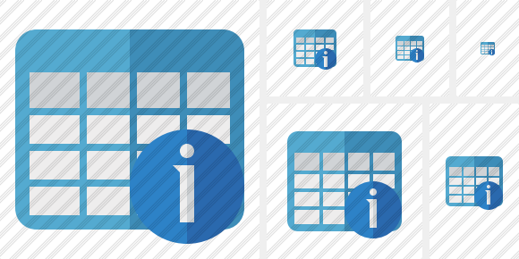 Database Table Information Icon