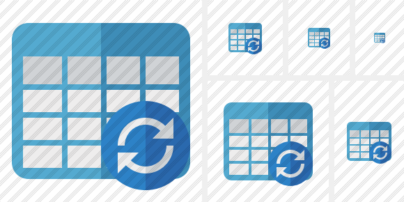 Database Table Refresh Icon