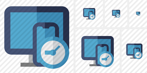 Devices Clock Icon