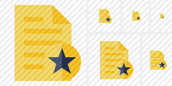 Document 2 Star Icon