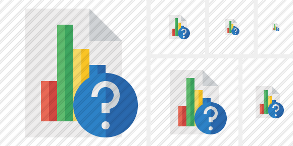 Icone Document Chart Help