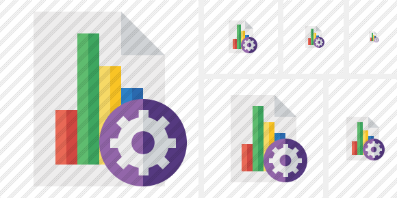 Document Chart Settings Icon