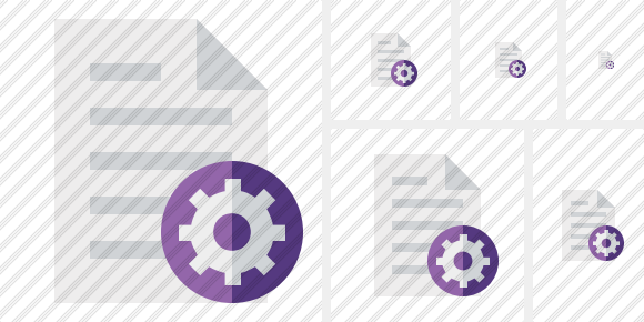 Icone Document Settings