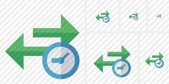  Exchange Horizontal Clock