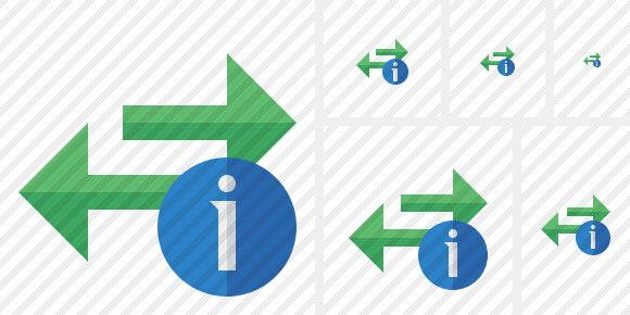 Icone Exchange Horizontal Information