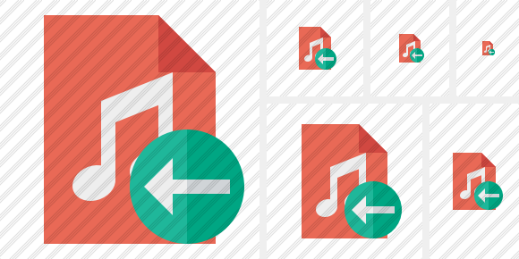 File Music Previous Icon