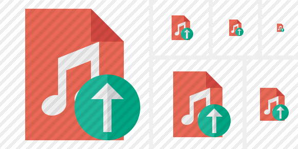 File Music Upload Icon