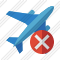 Airplane 2 Cancel Icon