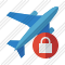 Airplane 2 Lock Icon