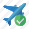 Airplane 2 Ok Icon