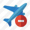 Airplane 2 Stop Icon