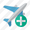 Airplane Add Icon