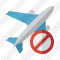 Airplane Block Icon