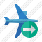 Airplane Horizontal 2 Next Icon