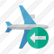 Airplane Horizontal Previous Icon