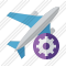 Airplane Settings Icon