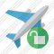 Airplane Unlock Icon