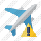 Airplane Warning Icon