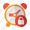 Alarm Clock Lock Icon