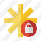 Asterisk Lock Icon