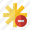 Asterisk Stop Icon