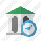 Bank Clock Icon