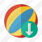 Beach Ball Download Icon