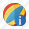 Beach Ball Information Icon