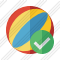 Beach Ball Ok Icon