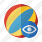 Beach Ball View Icon