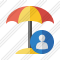 Beach Umbrella User Icon