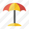 Beach Umbrella Icon