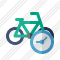 Bicycle Clock Icon