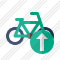 Bicycle Upload Icon