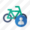 Bicycle User Icon