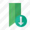 Bookmark Green Download Icon